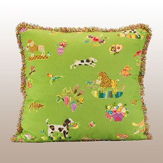 Animal Whimsy Handmade Pillow | Pillow Galleria