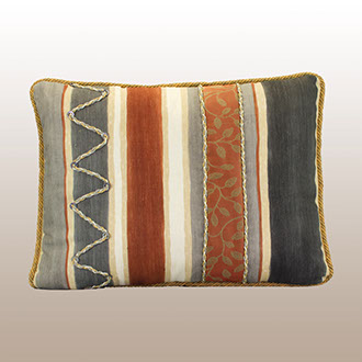 Charlie's Stripes Handmade Pillow | Pillow Galleria