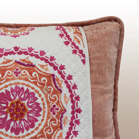 Folk Art Fantastic - Handmade Folk Art Pillow | Pillow Galleria